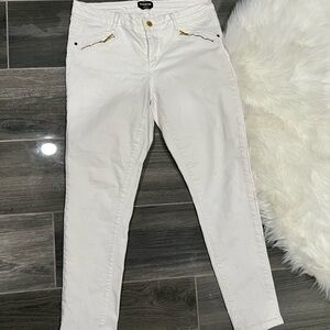 Bebe White Jeans